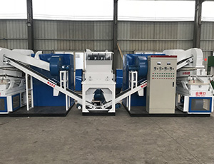 處理廢舊電線(xiàn)使其銅塑分離怎么能少了銅米機設備